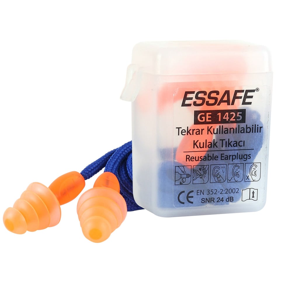 EssafeEssafe Kulak Tıkacı İpli Ge1425-(100 Adet)121.04.KT13