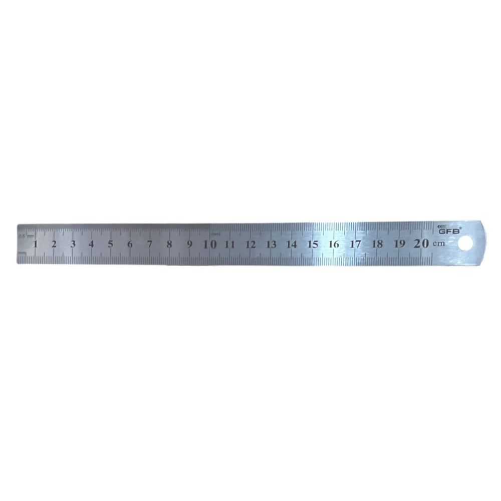 GfbGfb Paslanmaz Çelik Cetvel 200 Mm-(12 Adet)199.27.1443