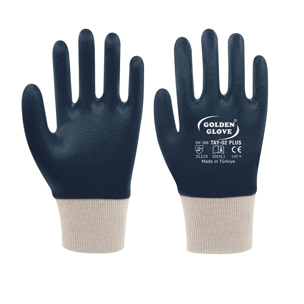 Golden GloveGolden Glove Tay-04 Petrolcü Eldiven Örme-(144 Çift)304.04.PEO1