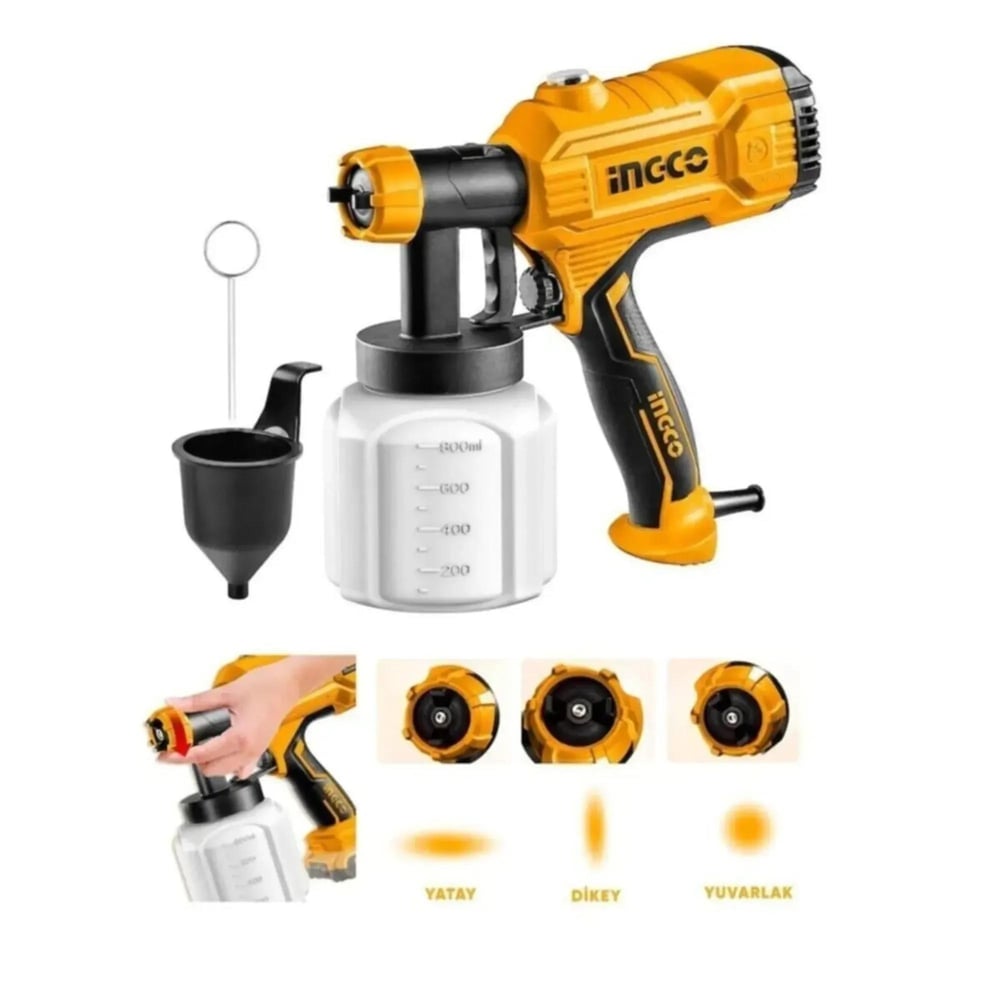 İngco Spg3508 Elektrikli Boya Tabancası 450W