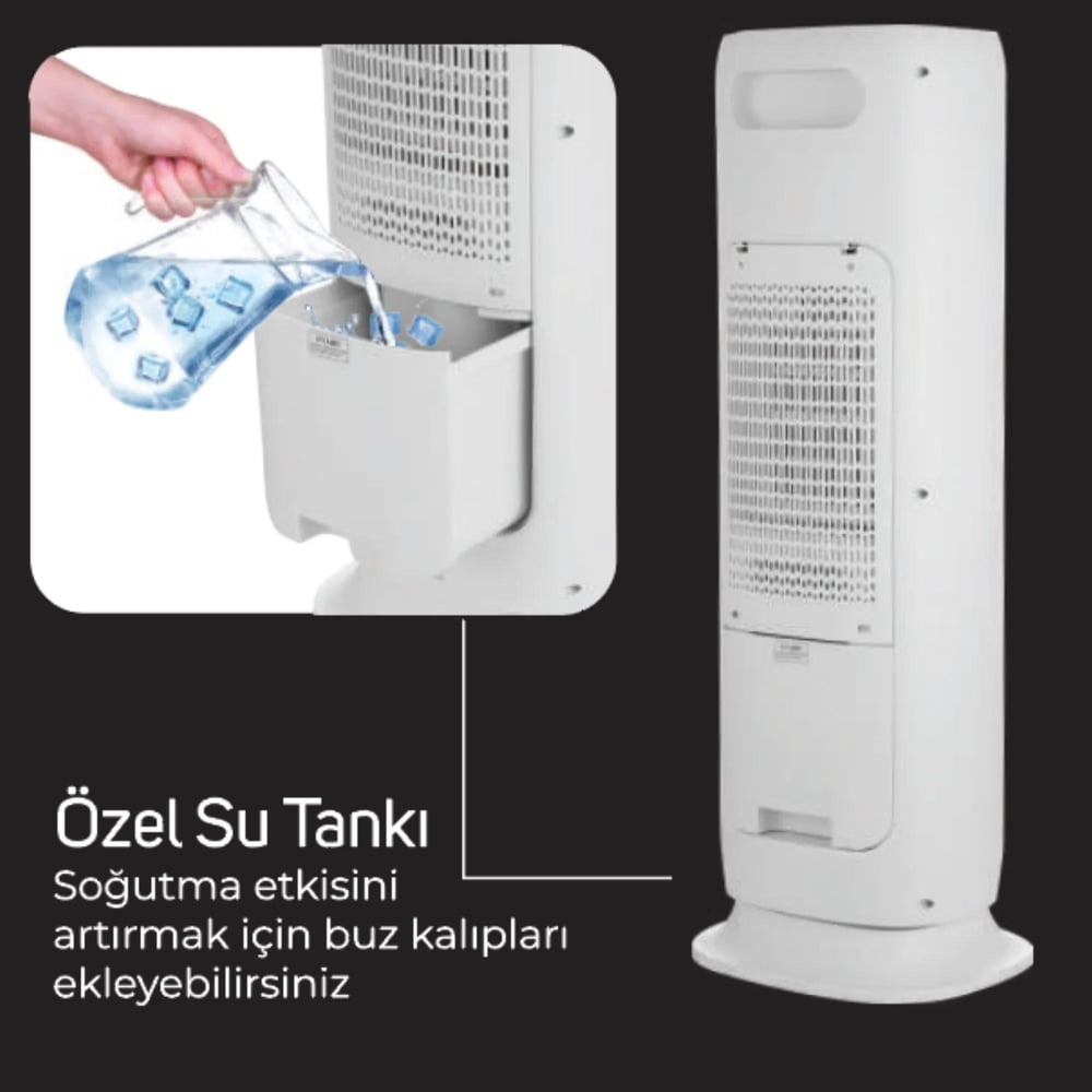 İnova Apollo Isıtıcı Soğutucu Kumandalı 1800 W