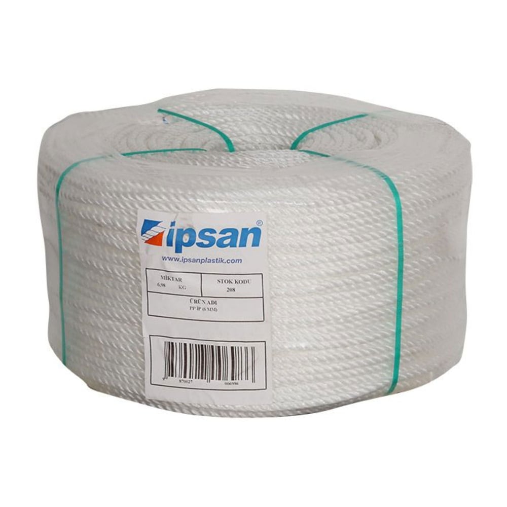 İpsanİpsan 1.Kalite Çamaşır İpi 6 Mm (1 Top 400 Mt)172.01.CM06