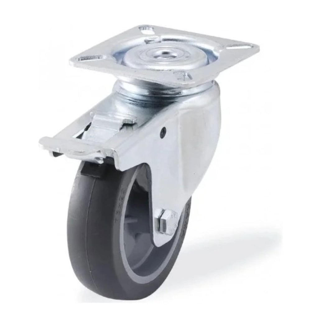 KamaKama Servis Tekeri Gri Fren. Döner 75 Mm -(20 Adet)117.06.G075