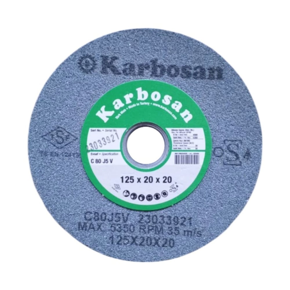 KarbosanKarbosan Elmas Bileme Taşı 125X20X20 Sc -(5'li Paket)155.16.EBT1