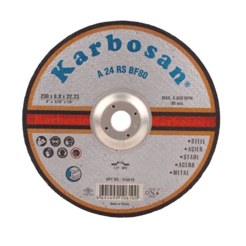 KarbosanKarbosan Nk Flex Taşlama 230X8.0X22 -(10'lu Paket)155.04.FT05