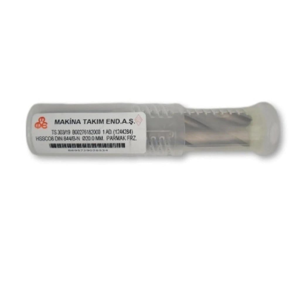 Mte Hsse Parmak Freze Kısa Dın844 20 Mm 