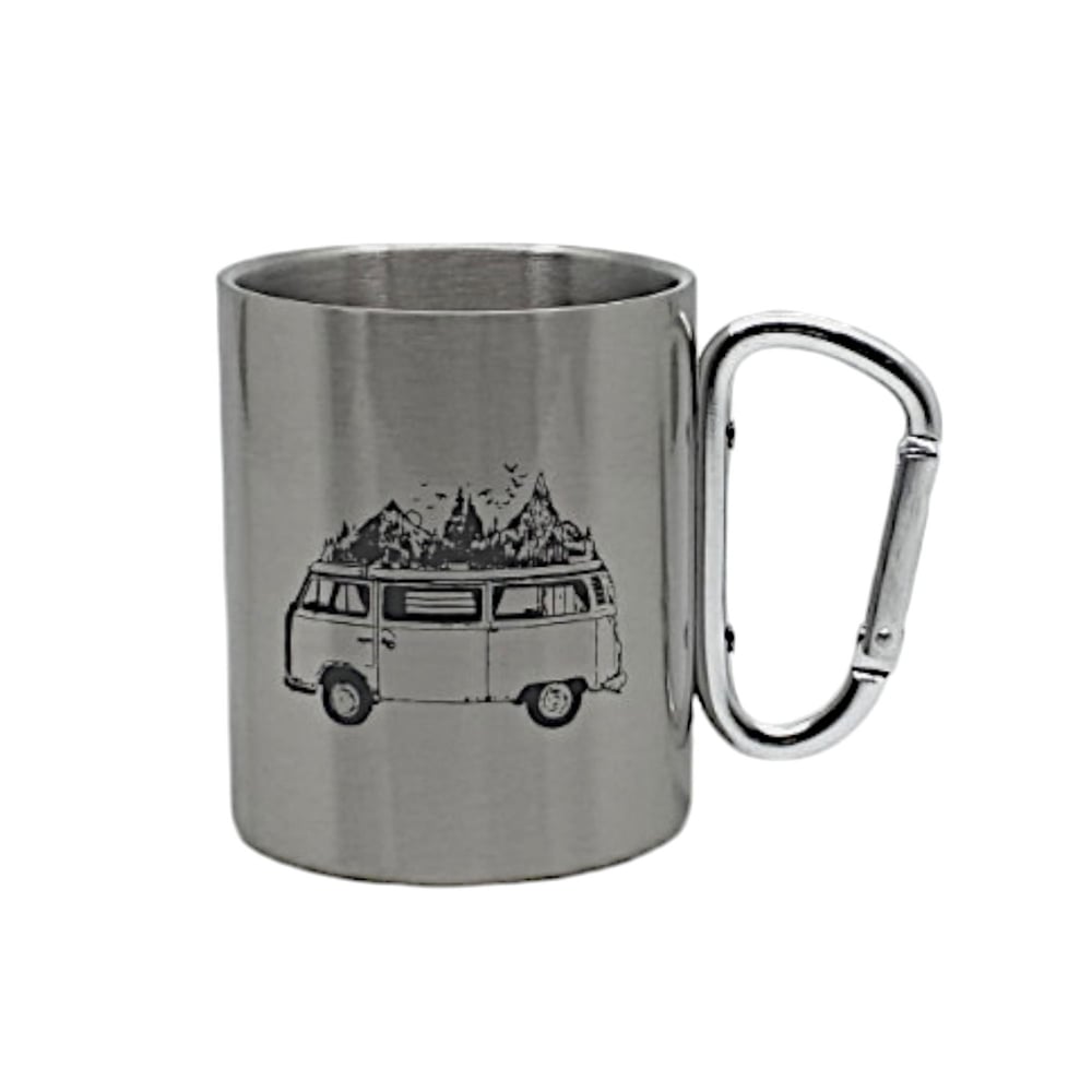 OrcampOrcamp Karabinalı Paslanmaz Çelik Bardak 280.01.1850