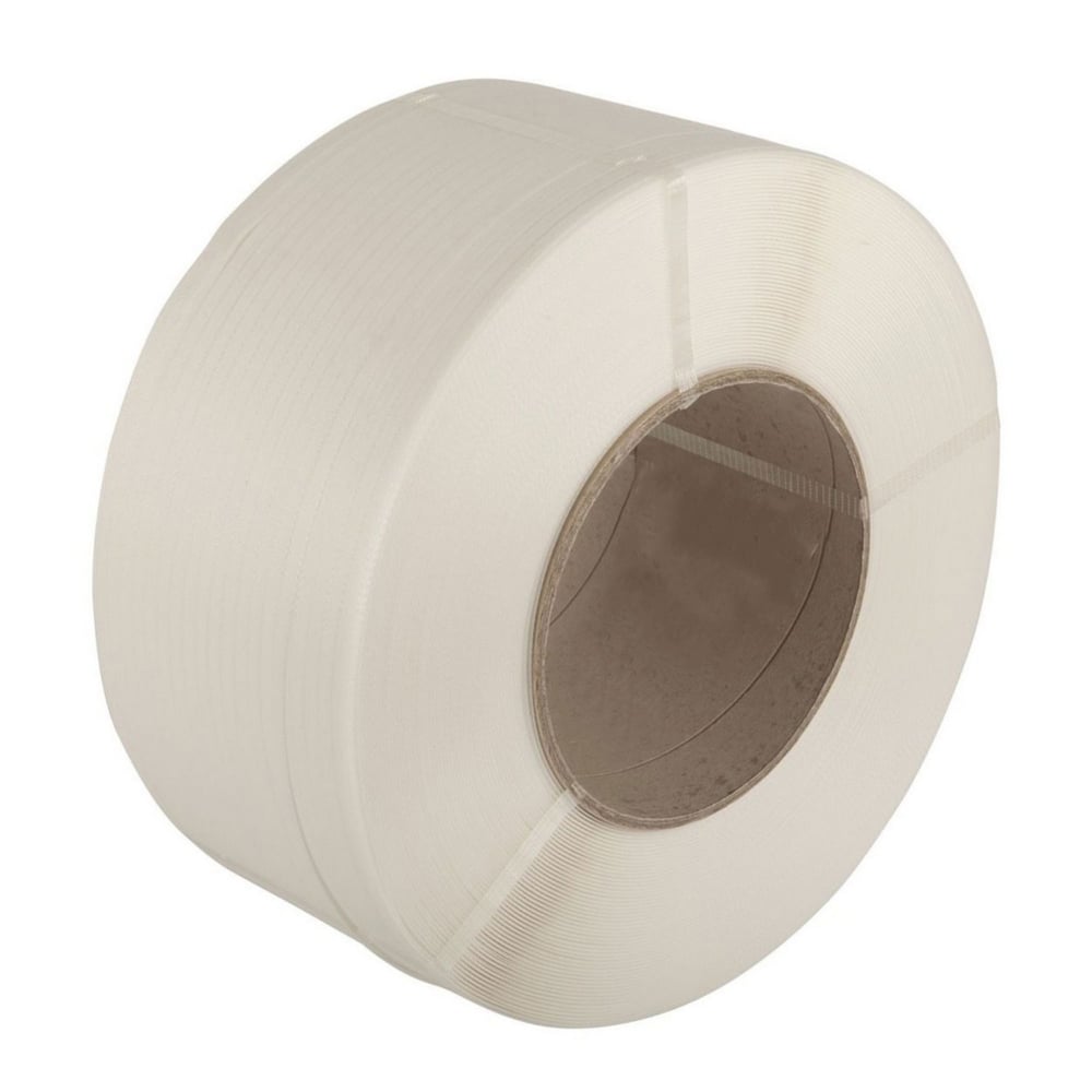 Yerli ÜretimPolipropilen Çember Beyaz 12 Mm (3000 Mt)290.04.PP12