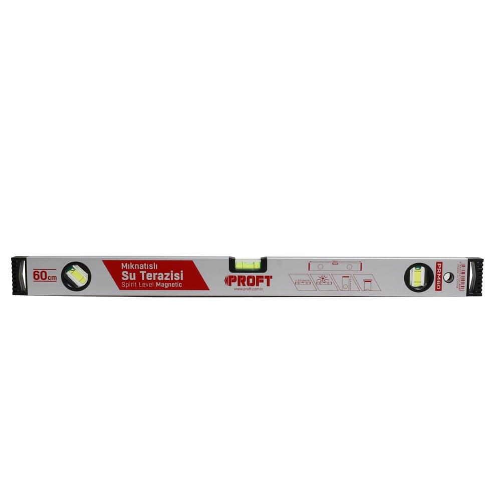 ProftProft Mıknatıslı Su Terazisi  60 Cm-(5 Adet)267.38.0060