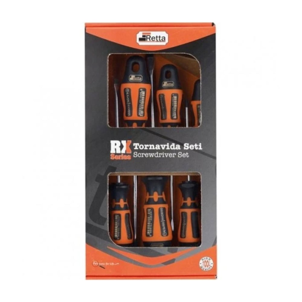 RettaRetta Rxs6000 Tornavida Seti 6 Lı201.19.6000