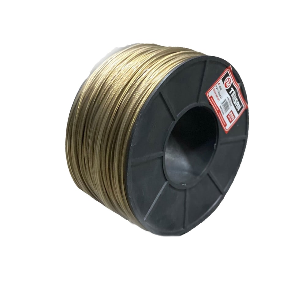 TemsanŞeffaf İzoleli Çelik Halat 4 Mm - (200 Mt)138.02.SH04