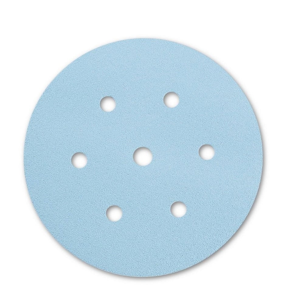 SiaSia 1948 Hookıt 7 Delik Zımpara 150 Mm 240 Kum-(100'lü Paket)263.32.H240