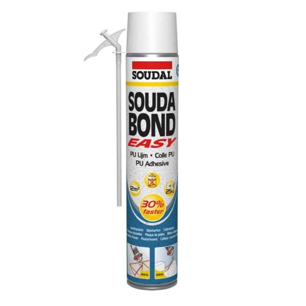 SoudalSoudal Easy Mantolama Köpük Pipetli 750 Ml-(12 Adet)275.15.MK01