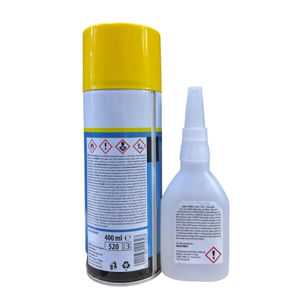 Soudal Mitre Kit 2C Hızlı Yap.400Ml+100 Gr-(24 Adet)