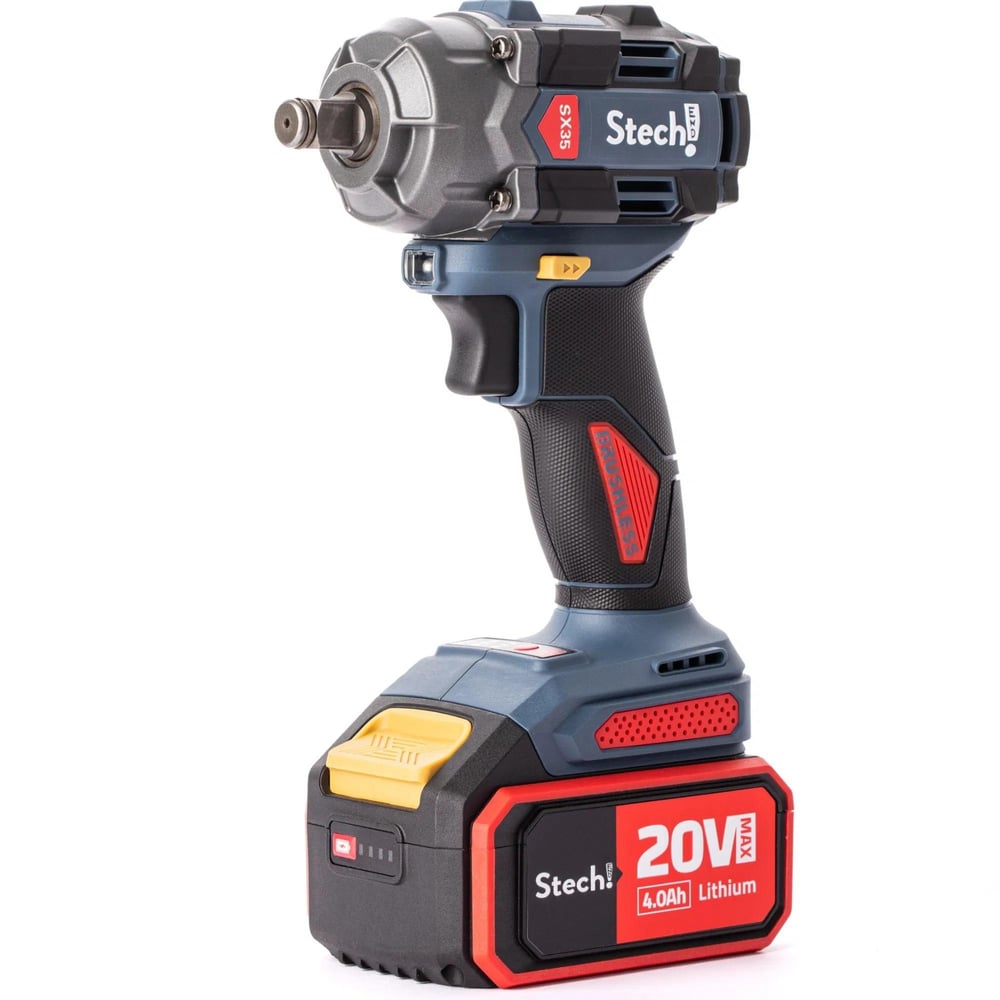 Stech-End Akülü Darbeli Somun Sık. 4.0 Ah 20V Sx35
