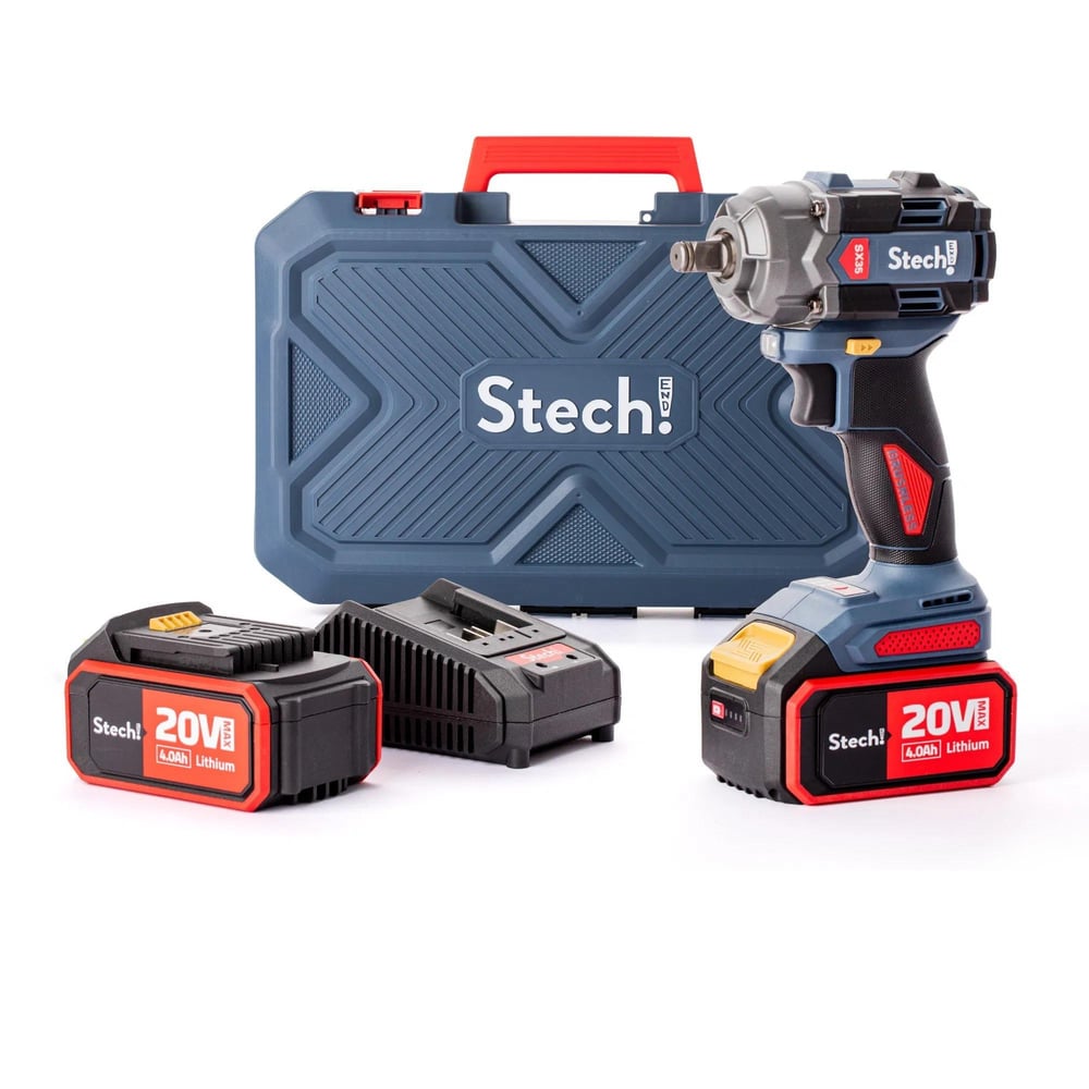Stech-End Akülü Darbeli Somun Sık. 4.0 Ah 20V Sx35
