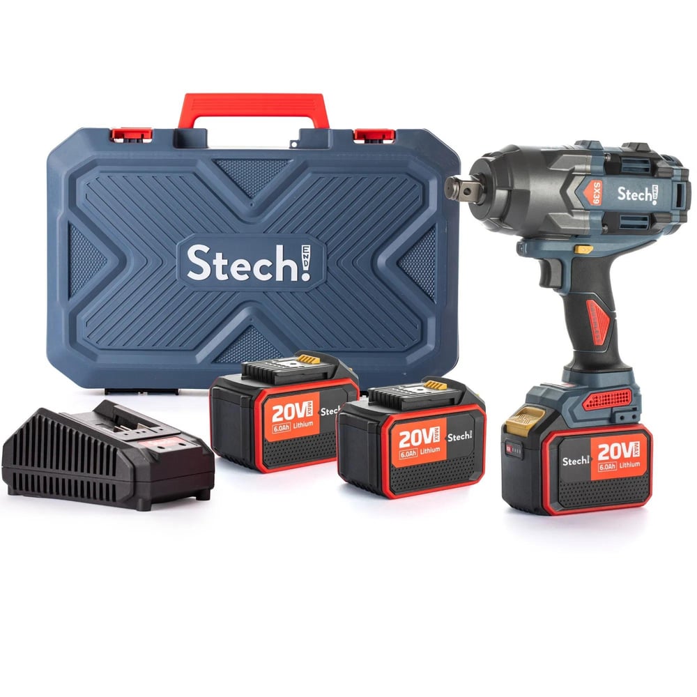 Stech-End Akülü Darbeli Somun Sık. 6.0 Ah 20V Sx39