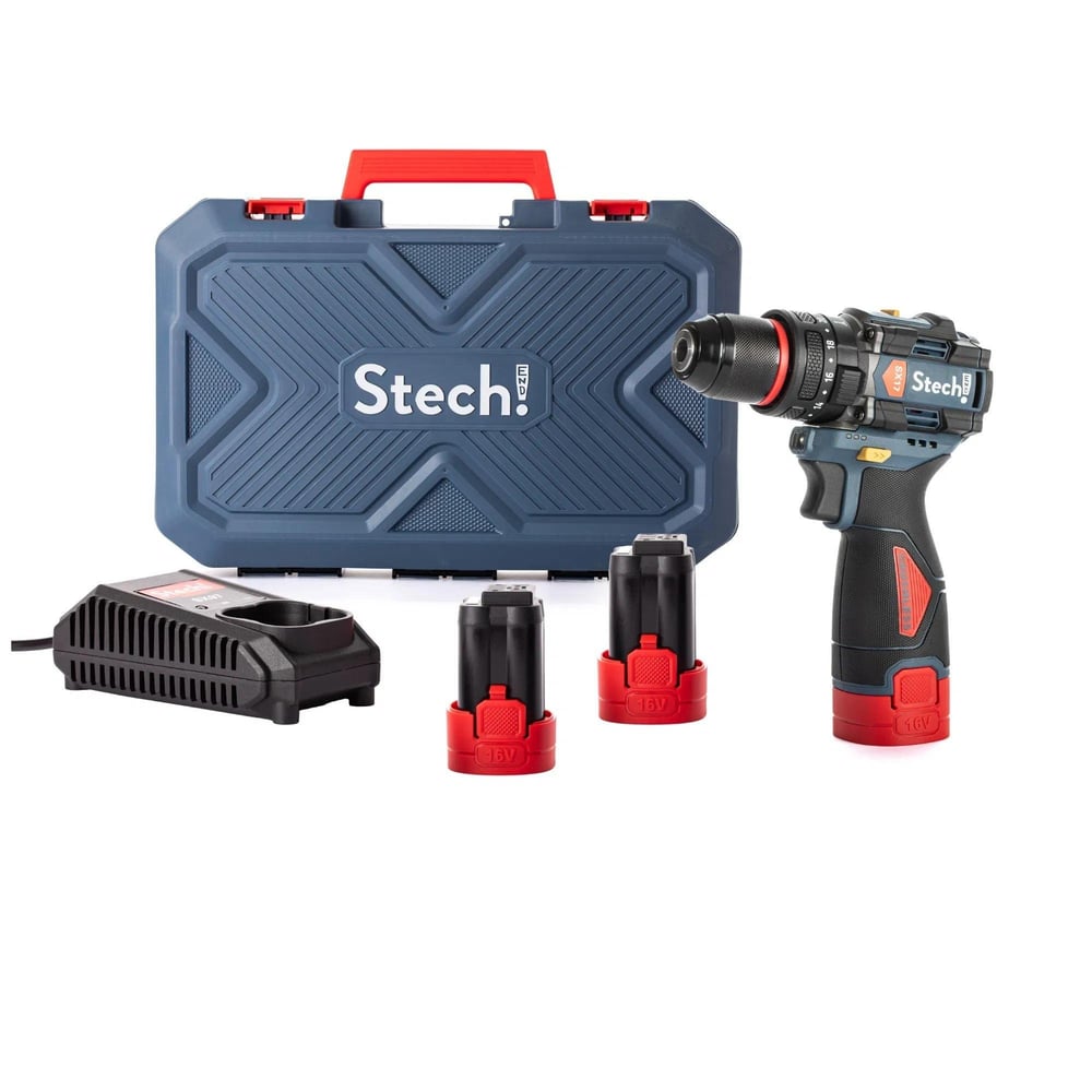 Stech-End Akülü Darbeli Vidalama 2.0 Ah 16V Sx17