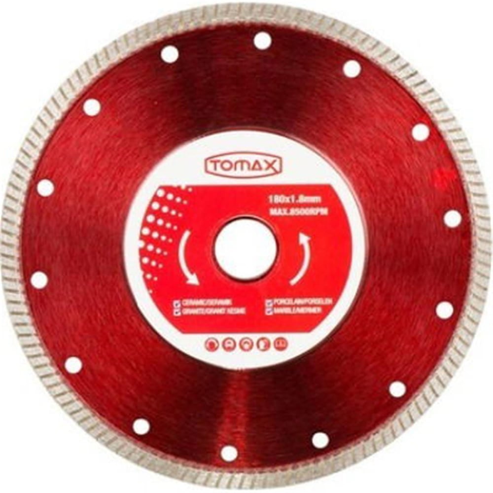 TomaxTomax İnce Hassas Kesme 180X1.8X22 -(5'li Paket)114.43.S180