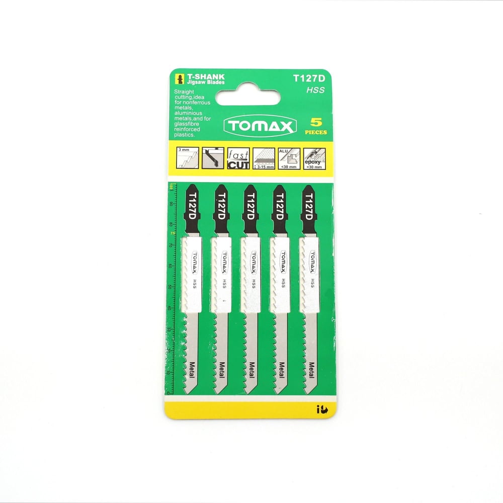 TomaxTomax Özel Kesim Metal Dekupaj Ağzı (T127D) - 5'Li Paket114.35.T127