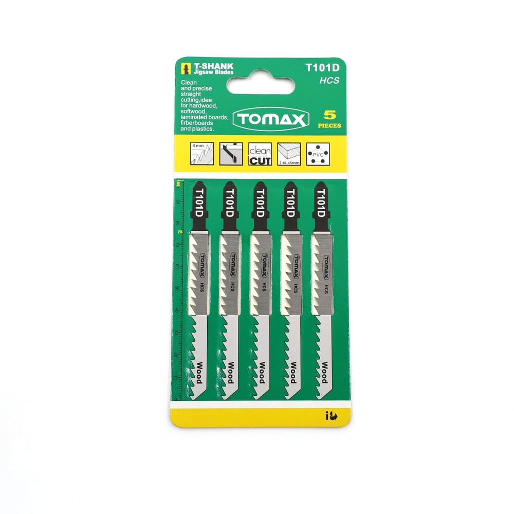 TomaxTomax Sert Kesim Ahşap Dekupaj Ağzı( T101D) - 5'Li Paket114.35.T101