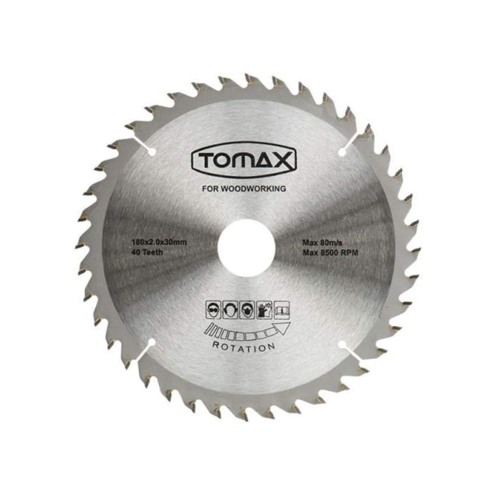 TomaxTomax Sunta Kesme Testere 185X2.0X40T -(5'li Paket)114.44.ST07