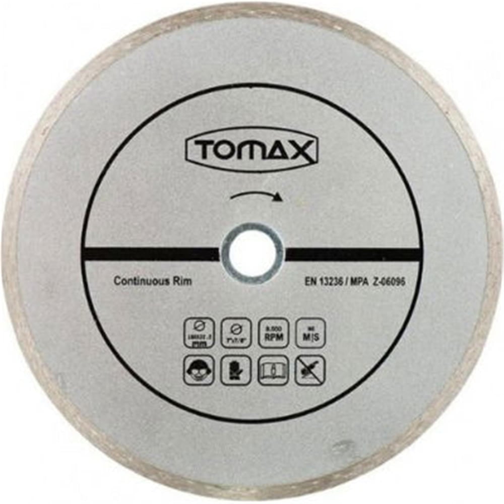 TomaxTomax Sürekli Elmas Kesici 180X2.2X22114.11.E180