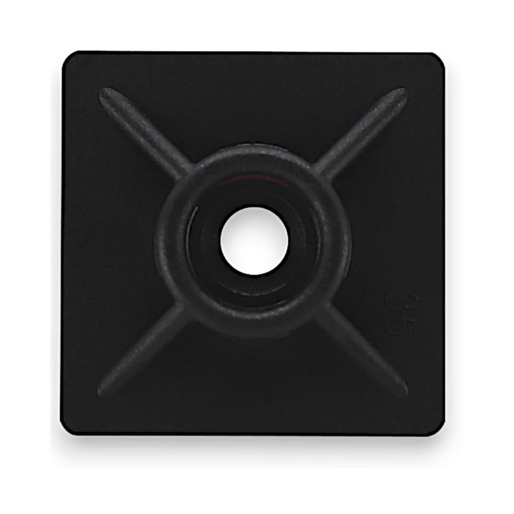 TorkTork Yapışkanlı Kroşe Siyah 19X19 Mm -(10 Paket)277.04.S1919