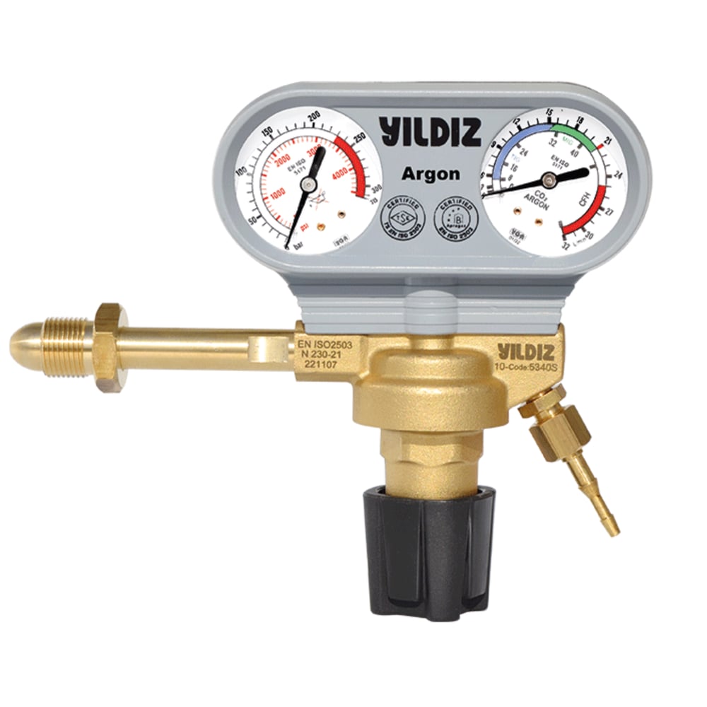 YıldızgazYıldızgaz 5340S Argon Basınç Düşürücü 0.21 Lt/Dk284.01.5340