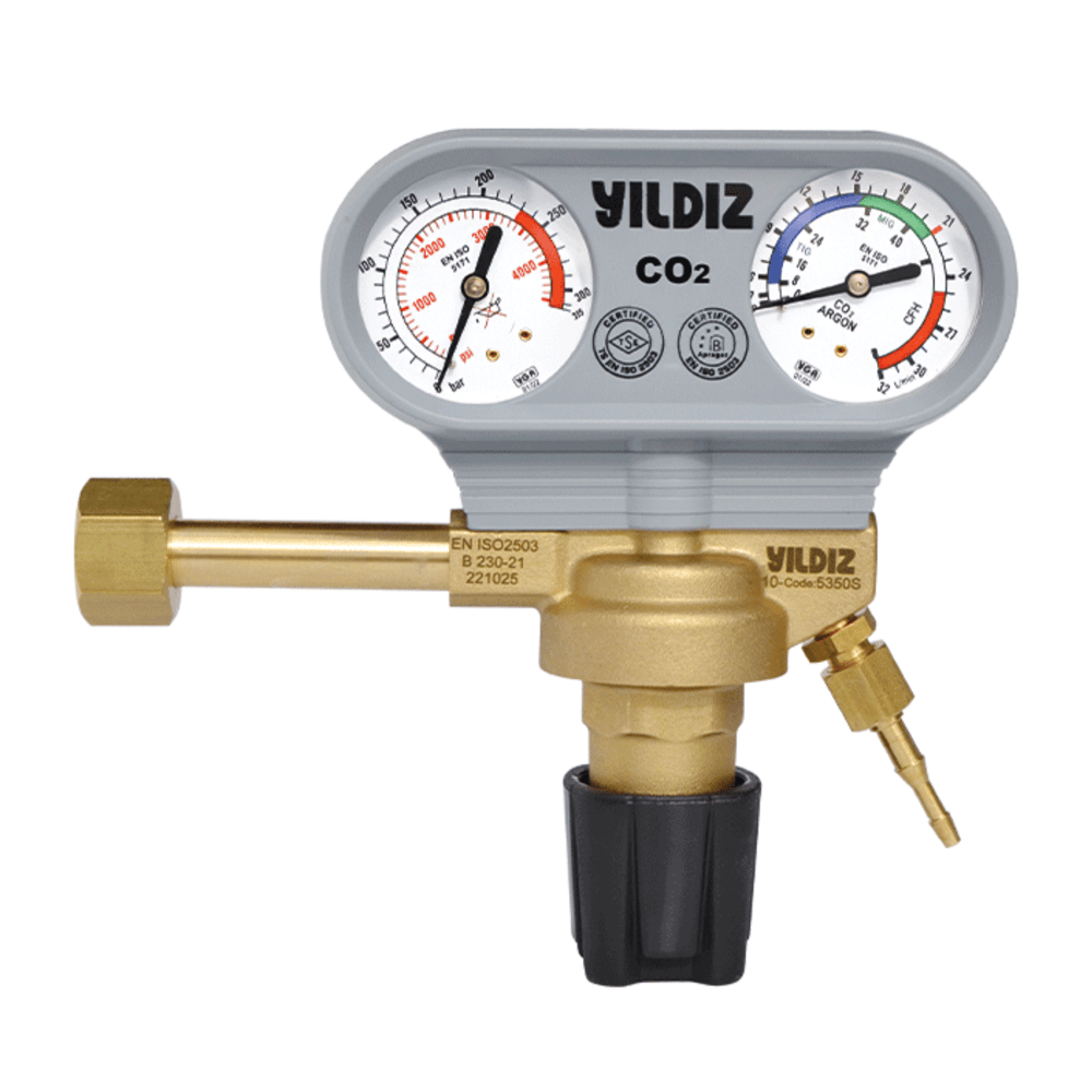 YıldızgazYıldızgaz 5350S Karbond.Basınç Düşürücü 0.21 Lt/Dk284.01.5350