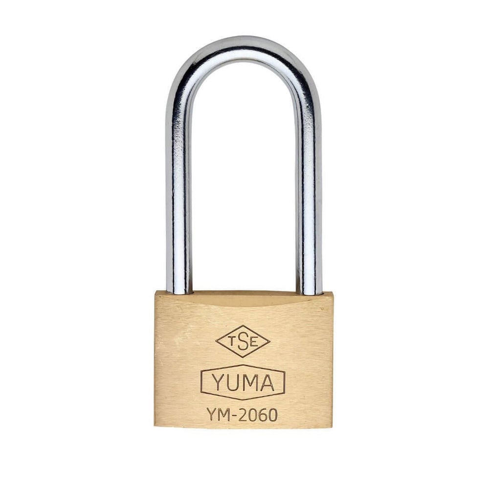 YumaYuma Pirinç Asma Kilit Uzun 60 Mm -(6 Adet)195.03.YU60