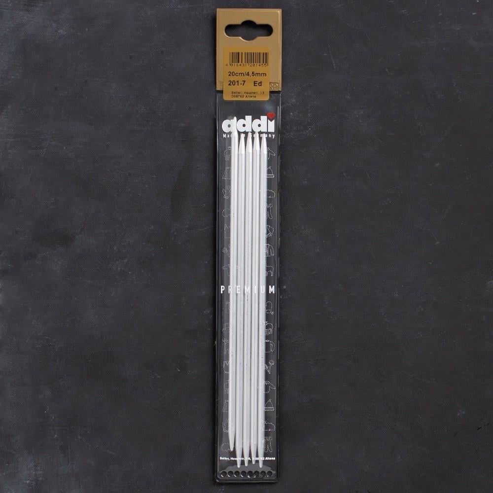 Addi 4,5mm 20cm 5 li Çorap Şişi - 201-7