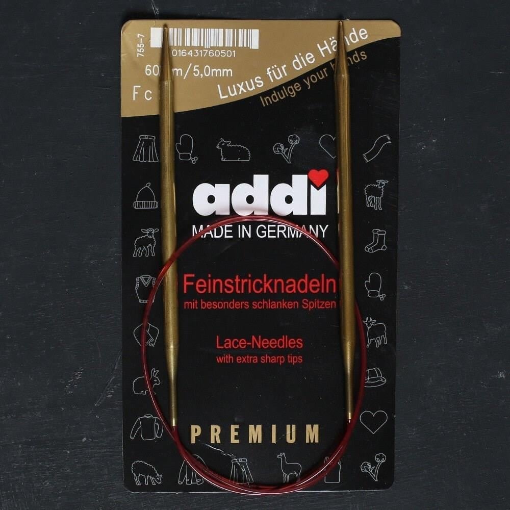 Addi 5mm 60cm Klasik Misinalı Dantel Şişi - 755-7