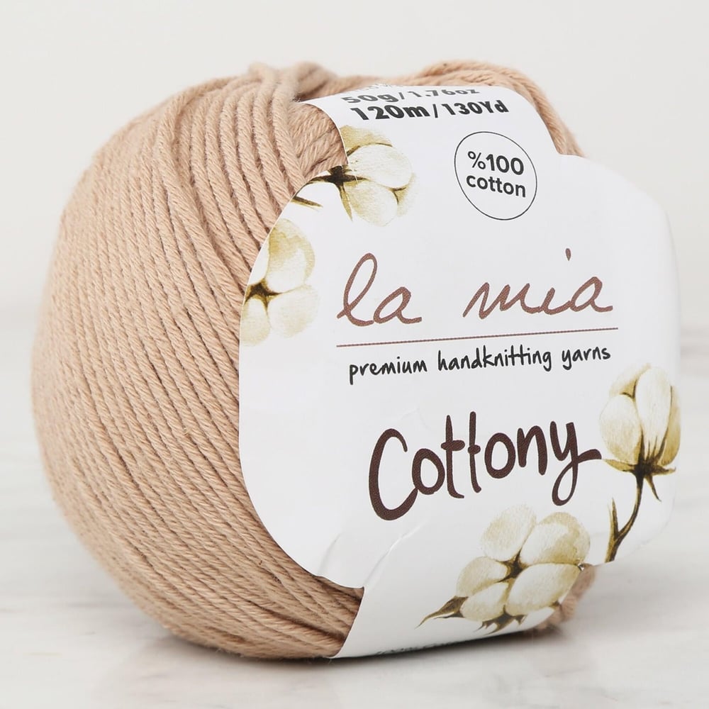 La Mia Cottony Bej Bebek El Örgü İpi - P4-L004 - 33573