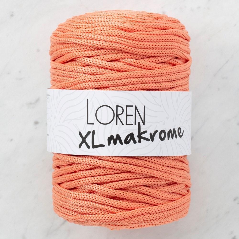 Loren XL Makrome Turuncu El Örgü İpi - R046 - 33710