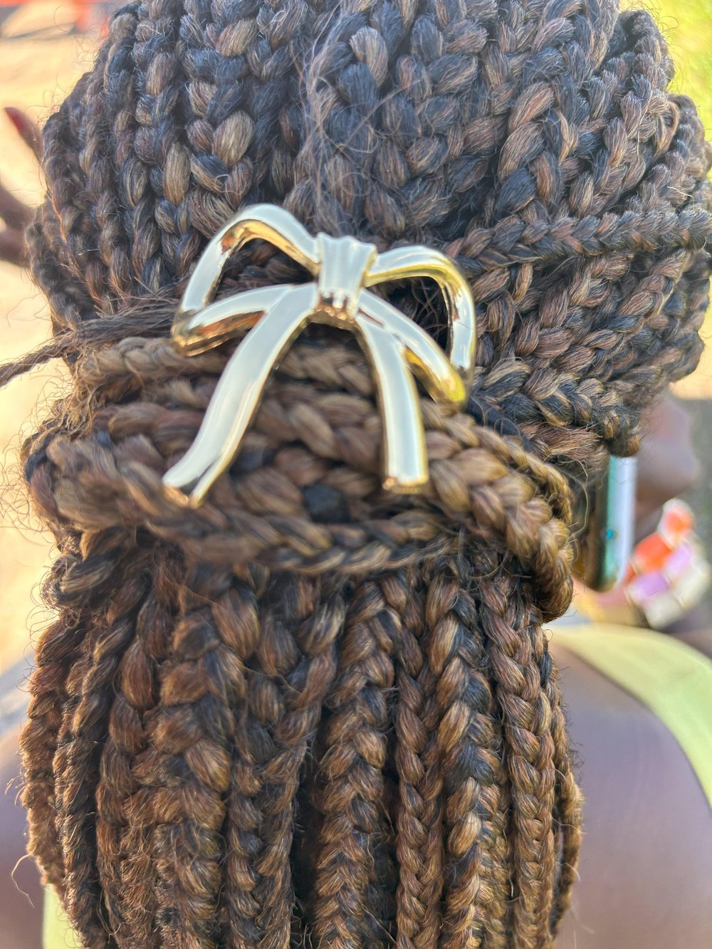 Gold Fiyonk Lastik Toka