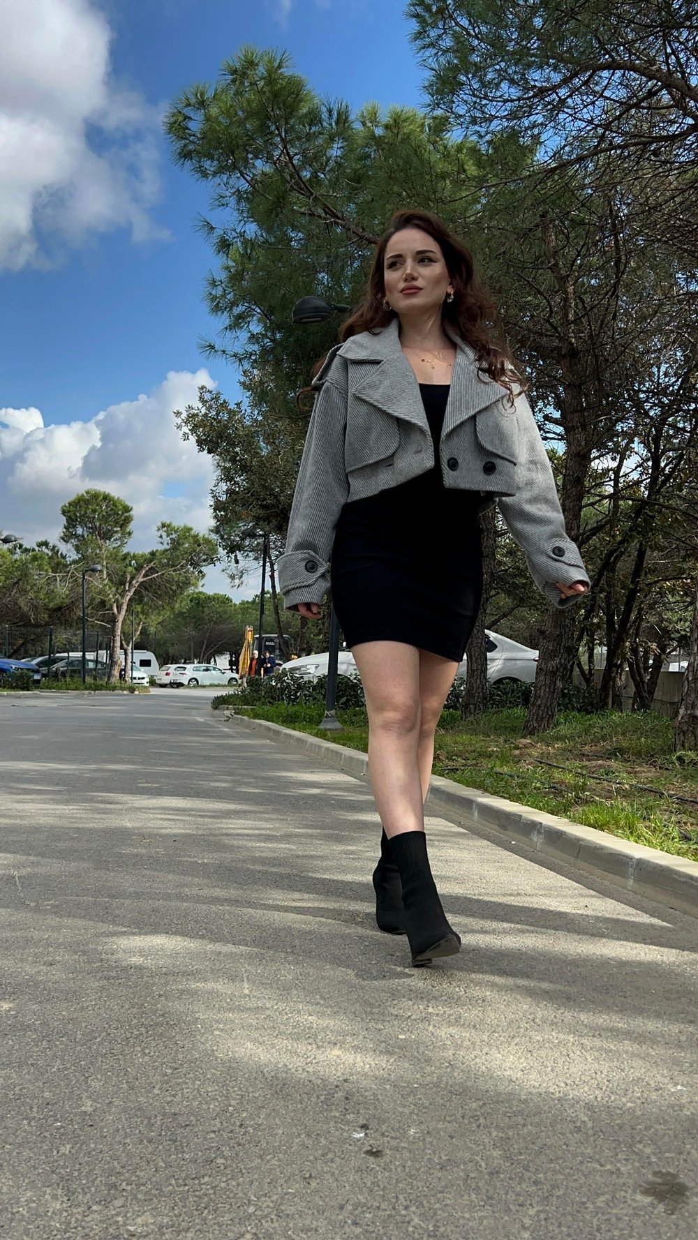 Yakalı Mini Kaban