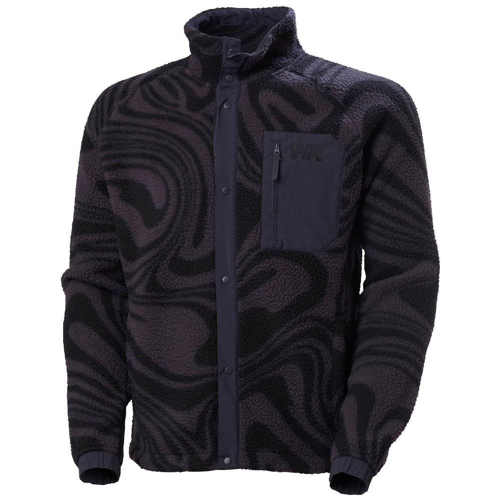 HELLY HANSEN PANORAMA PRINTED PILE SNAP MONT