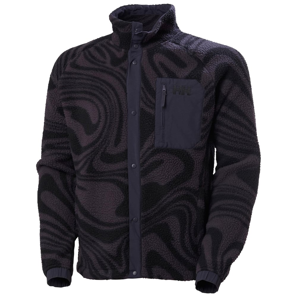 HELLY HANSEN PANORAMA PRINTED PILE SNAP MONT
