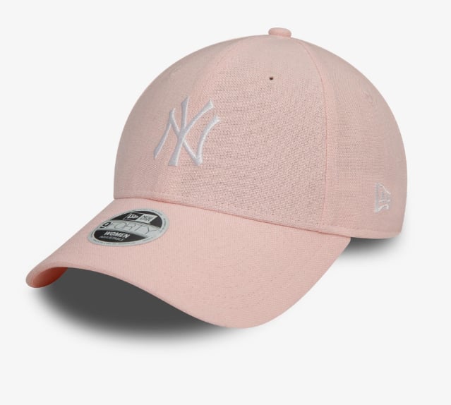 New Era WMNS MLB LINEN 9FORTY NEYYAN  PLMWHI