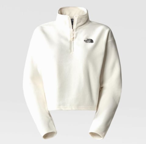 The North Face W 100 GLACIER CROPPED 1/4 ZIP