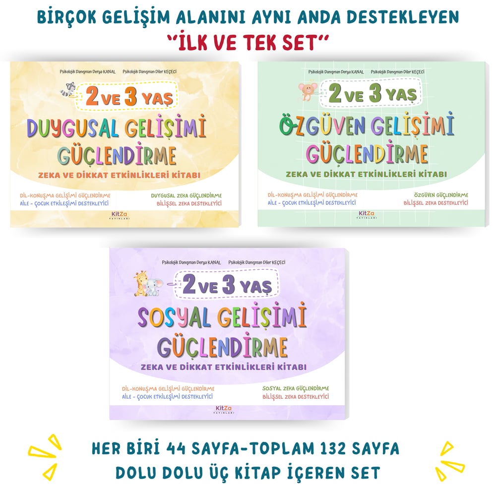 2 ve 3 yaş seti