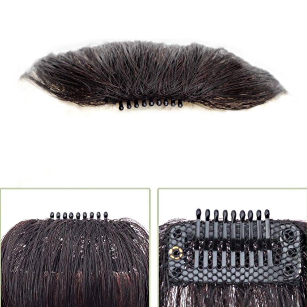 Fiber Sentetik İnce Perçem - Siyah