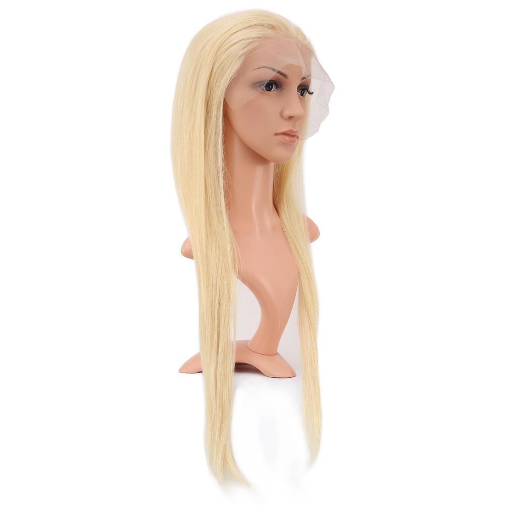 Gerçek Front Lace Düz Platin Tül Peruk - 70-75cm