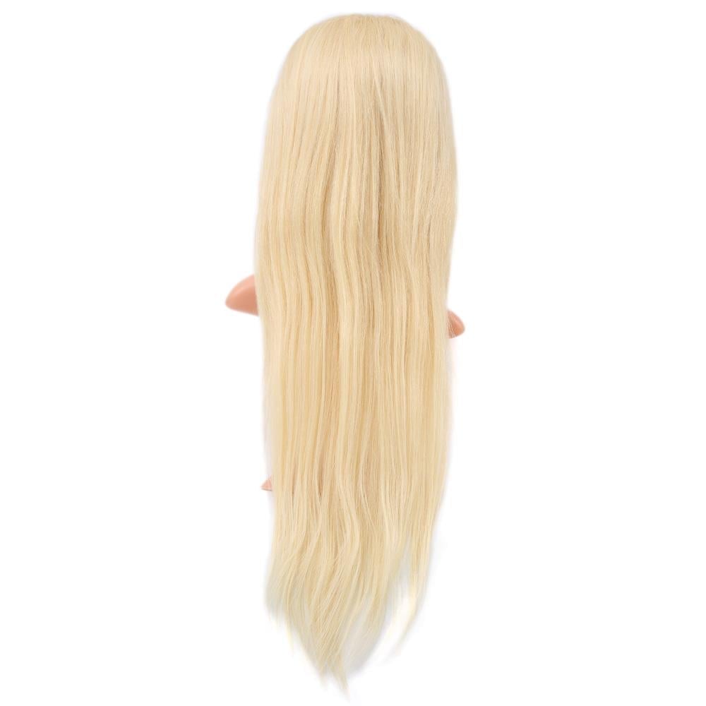 Gerçek Front Lace Düz Platin Tül Peruk - 65-70cm