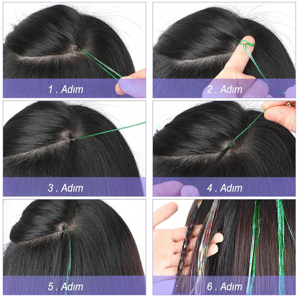 Hair Tinsel Saç Simi - HT15