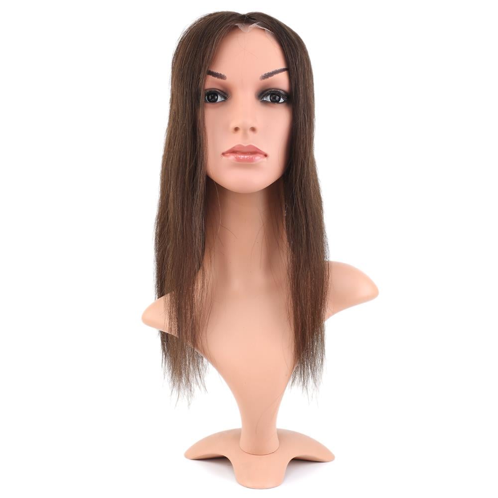 Ön Kısmı Ekstra Tül Koyu Kestane Baby Taban Tepelik - 13x14cm