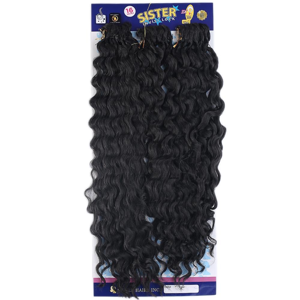 Sister Afro Dalgası Saç-Koyu Kestane 2