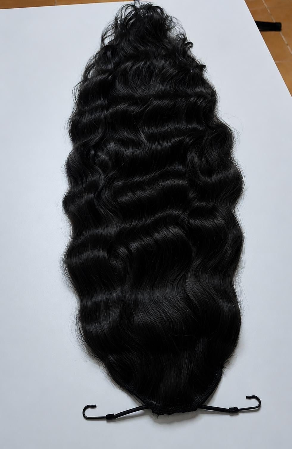 Gerçek Saç At Kuyruğu 65-70 cm 150 gr. Siyah Renk