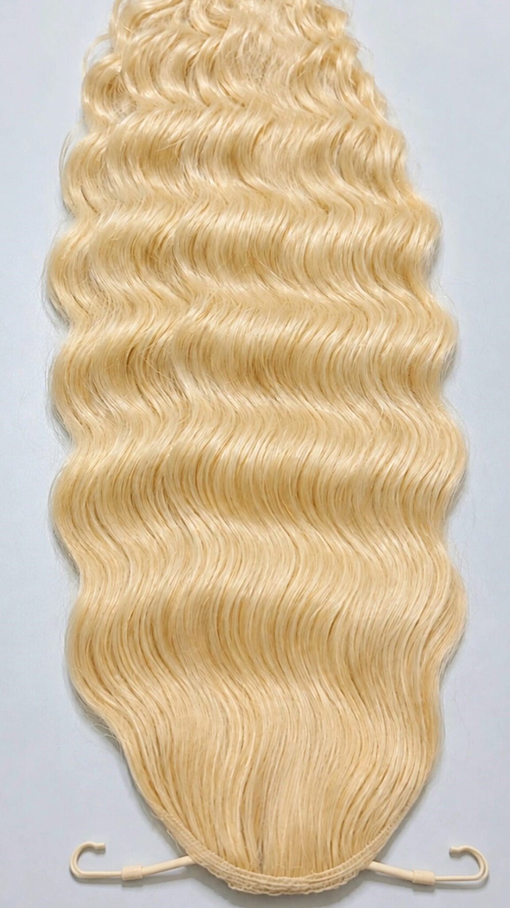 Gerçek Saç At Kuyruğu 65-70 cm 150 gr. Sıcak Sarı Renk